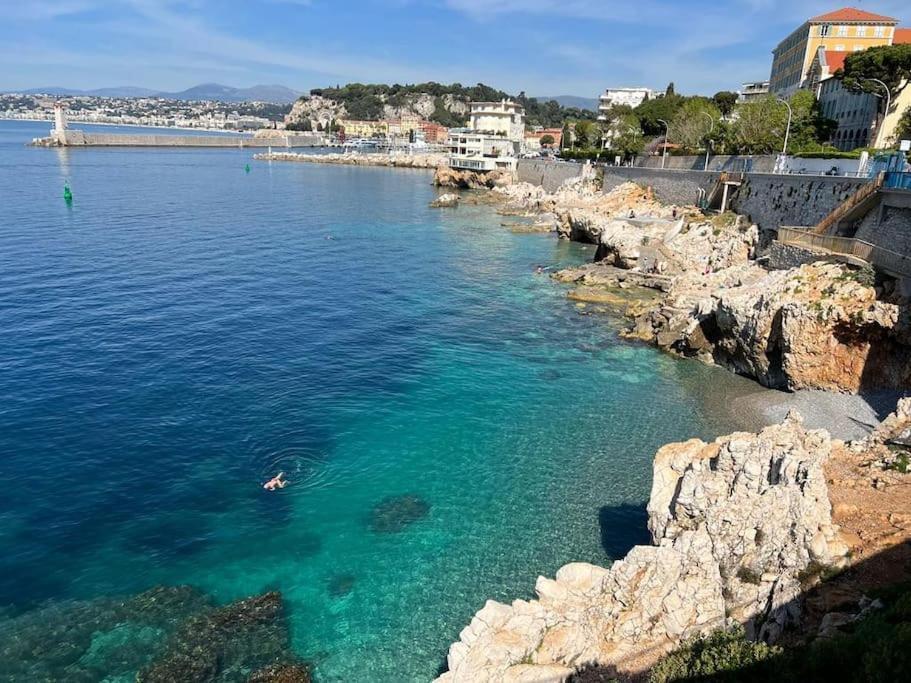 Bd Grosso Apt 4 Prs, 300M Plage, Clim, Parking Nice Exterior photo