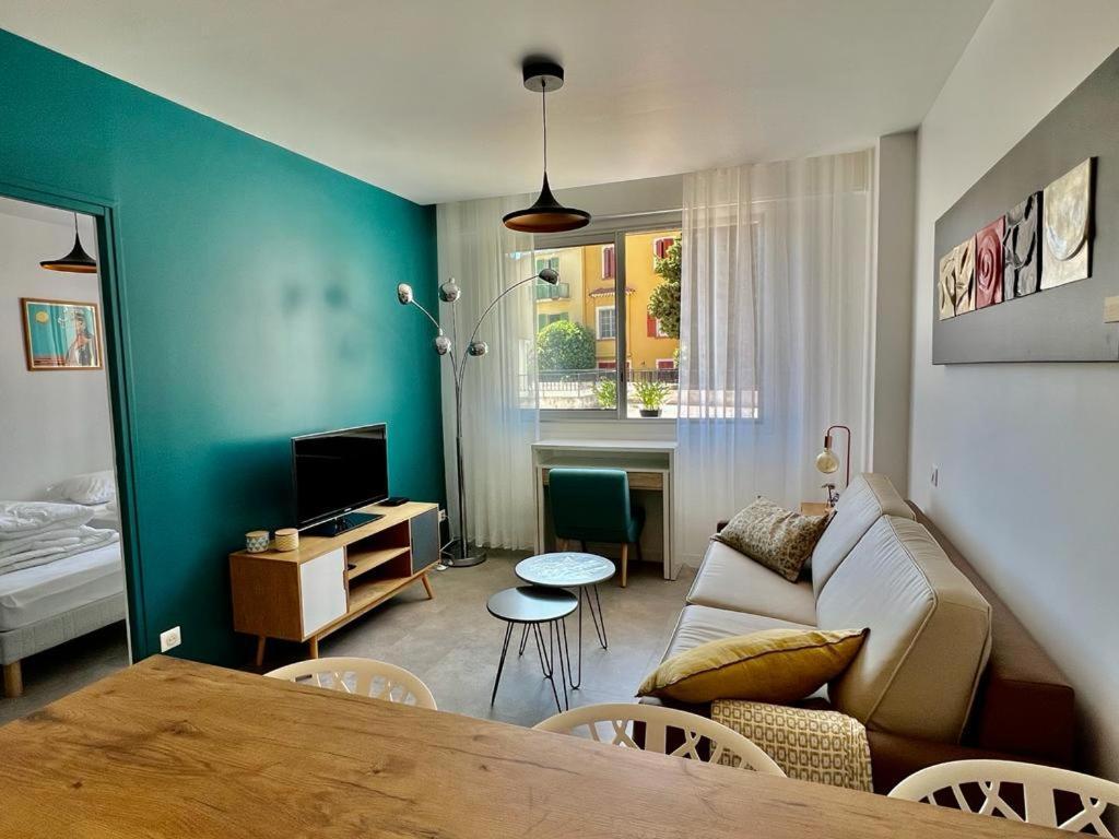 Bd Grosso Apt 4 Prs, 300M Plage, Clim, Parking Nice Exterior photo