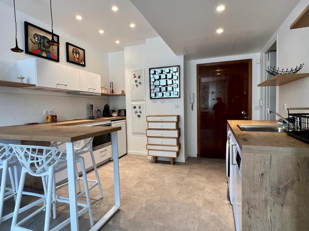 Bd Grosso Apt 4 Prs, 300M Plage, Clim, Parking Nice Exterior photo